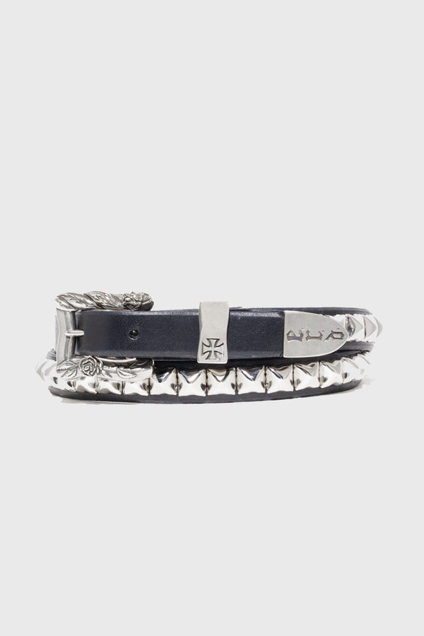 CLASSIQUE CEINTURE CLOUTÉE