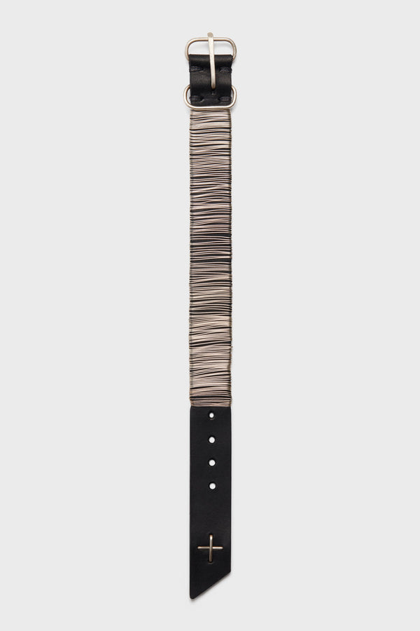 SILVER WRAPPED WRIST BAND