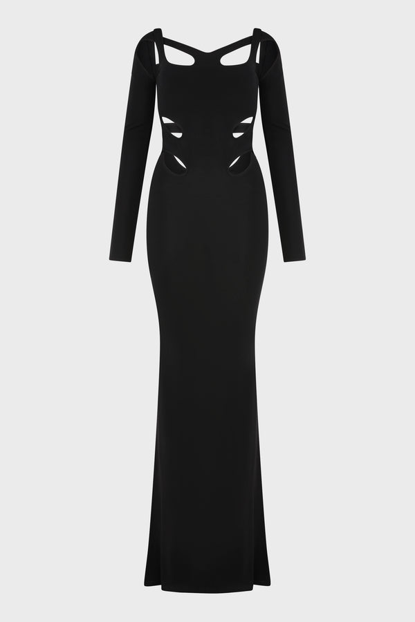 TRIPLE LOOP GOWN
