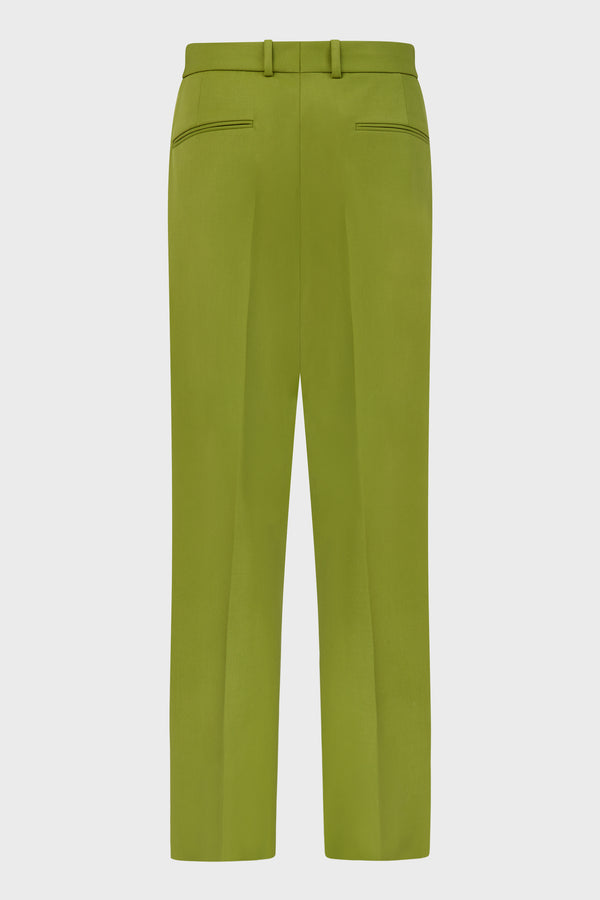 CLASSIC TROUSERS W/PLEATS LIME