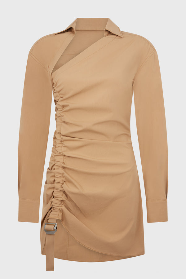SAFETY SLIDER GATHERED DRESS TIMBER