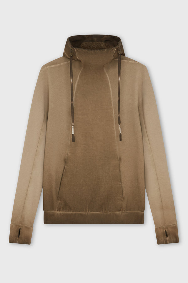 HOODY2 FADED OAK RESIN DYED
