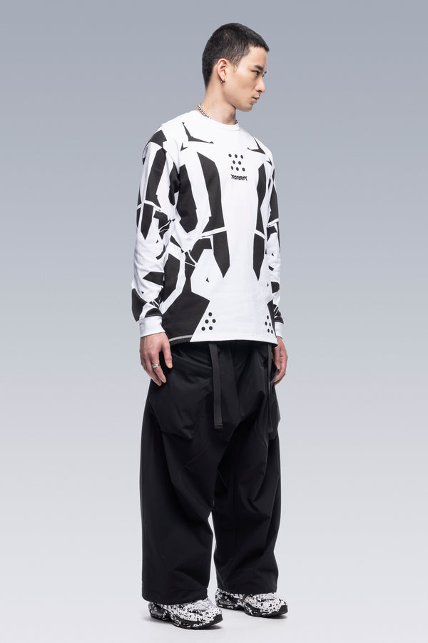 S36-PR 100% Cotton Long Sleeve T-shirt - White