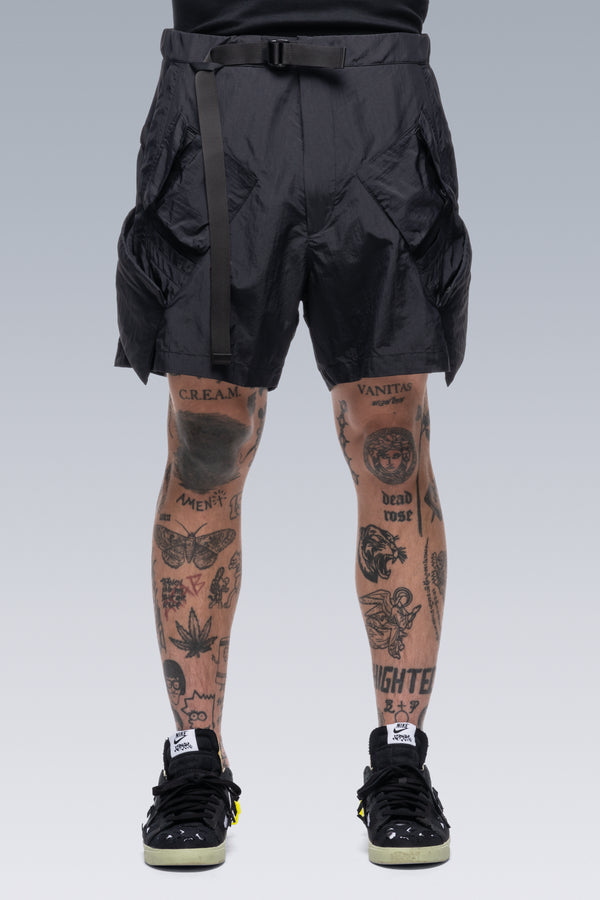 SP29K-M Nylon BDU Short Pant - Black