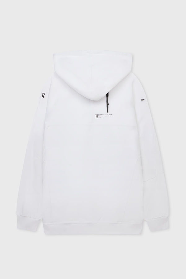 X REEBOK CONSTRUCTED HOODIE WHITE