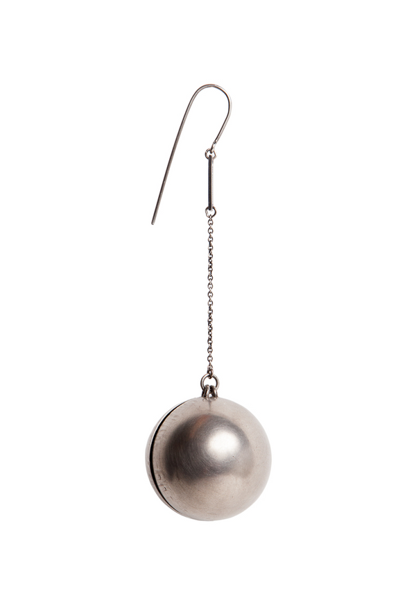 Single Large Sphere Earring